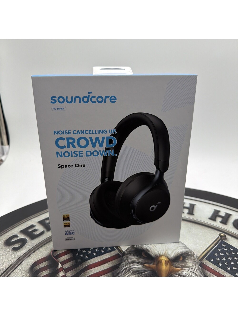 soundcore Space One Wireless Headphones Black, Bluetooth, Noise Cancelling
